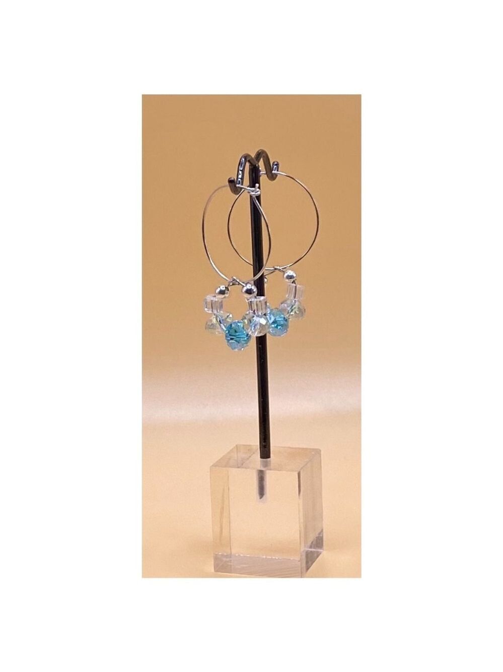 Fun Handmade Vintage looking Jewelry - Blue